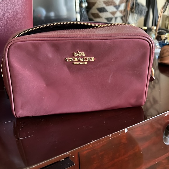 Coach purse/tote with smaller accessories bag. - Picture 5 of 6